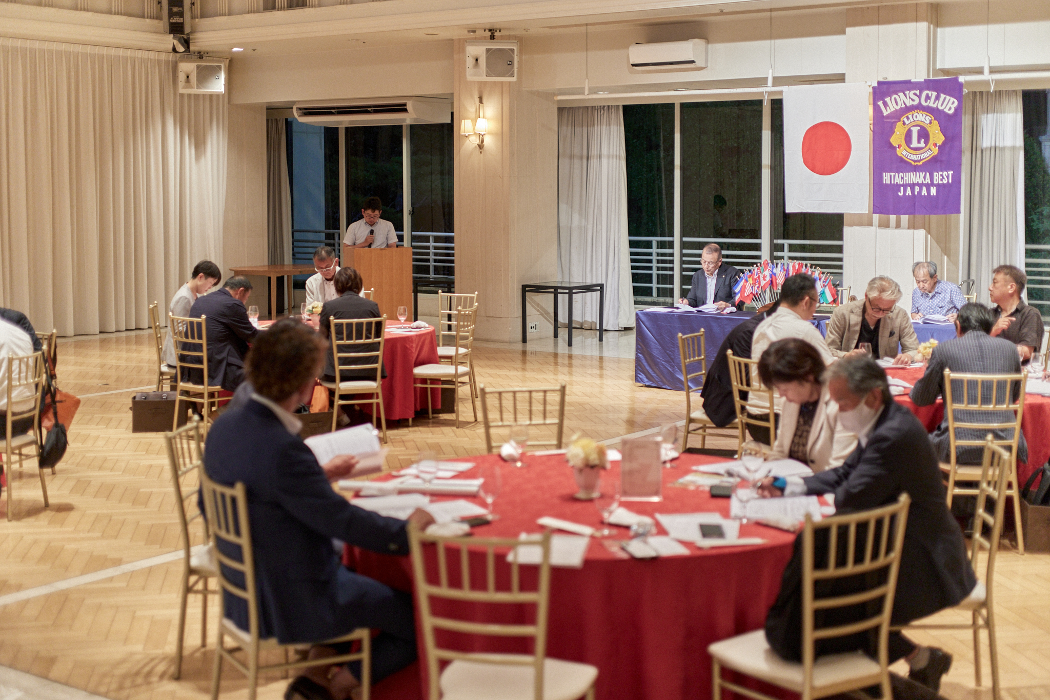 7月理事会・第1例会（年次例会）ひたちなかベストライオンズクラブ 茨城 ひたちなか ライオンズクラブ