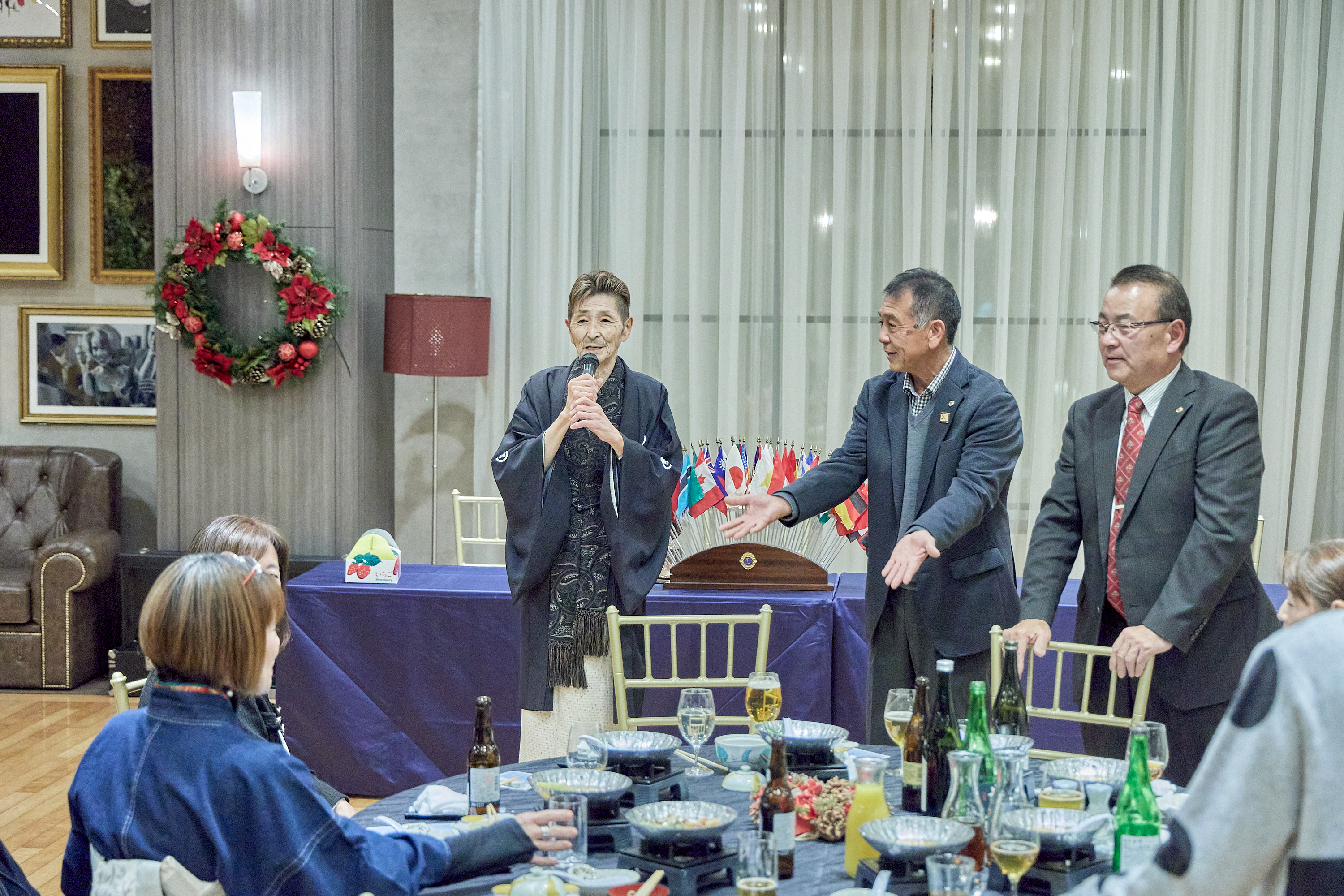 12月第2例会（クリスマス会）ひたちなかベストライオンズクラブ 茨城 ひたちなか ライオンズクラブ